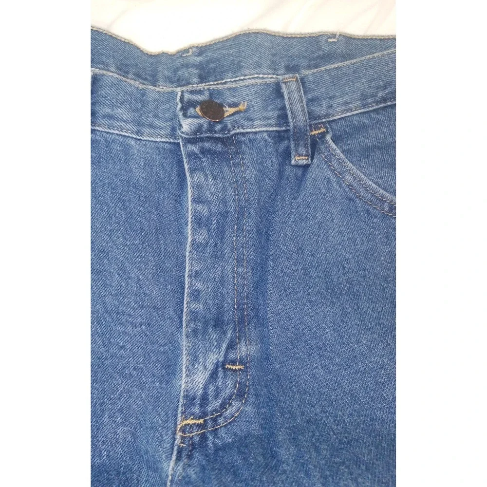 Rustler Wrangler Mens 34x29 Regular Fit Straight Leg Denim Jeans NWT